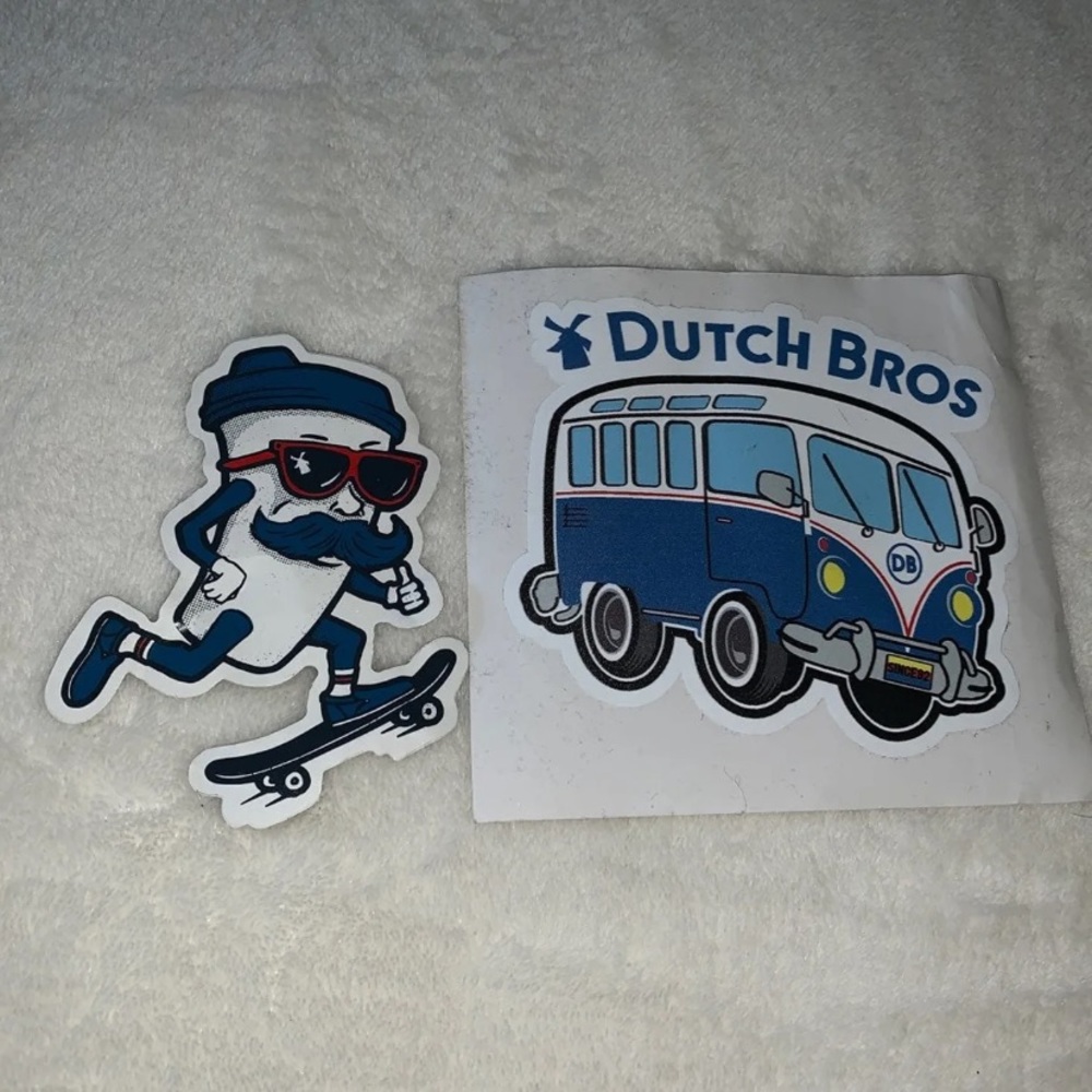 dutch bros stickers